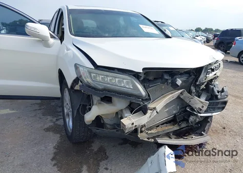 2016 Acura Rdx Acurawatch Plus Pkg from USA, damaged, VIN 5J8TB3H33GL015089